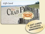 CrabPlace.com Gift Cards