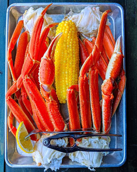 Snow Crab Leg Size Chart